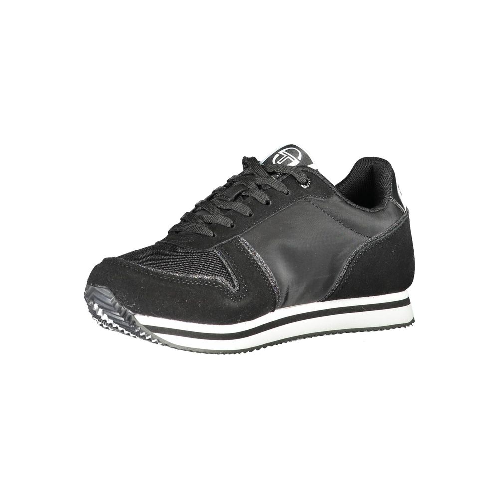 Sergio Tacchini Black Polyester Women Sneaker - EU37/US7