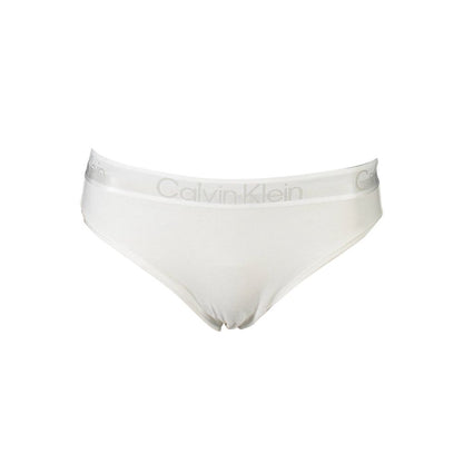 Calvin Klein White Cotton Women Brief