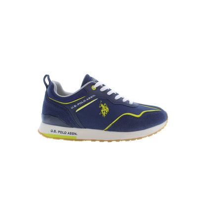 U.S. POLO ASSN. Blue Polyester Men Sneaker - EU44/US11