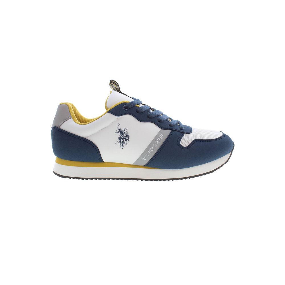 U.S. POLO ASSN. Blue Polyester Men Sneaker - EU44/US11