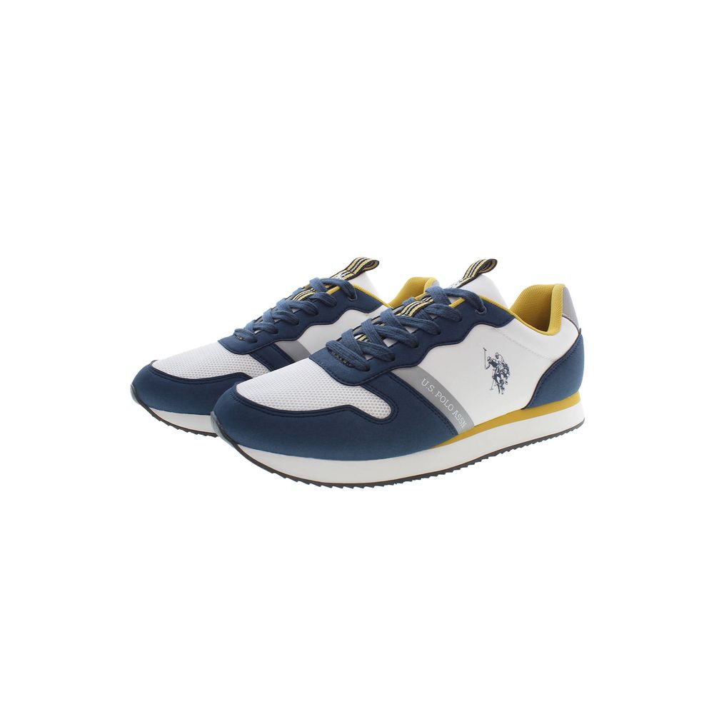 U.S. POLO ASSN. Blue Polyester Men Sneaker - EU44/US11