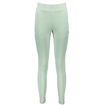 Fila Green Cotton Women Legging