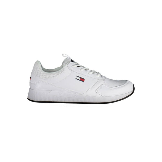 Tommy Hilfiger White Polyethylene Men Sneaker - EU46