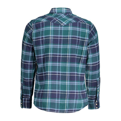 Wrangler Green Cotton Shirt - S