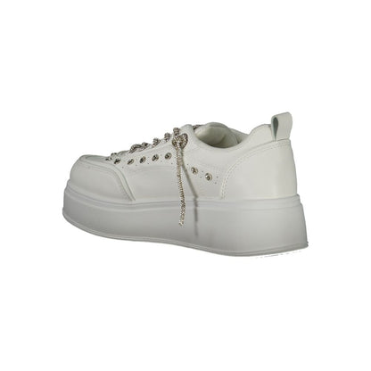 Laura Biagiotti White Polyethylene Women Sneaker - EU36/US6