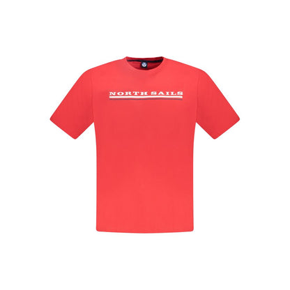 North Sails Red Cotton Men TShirt