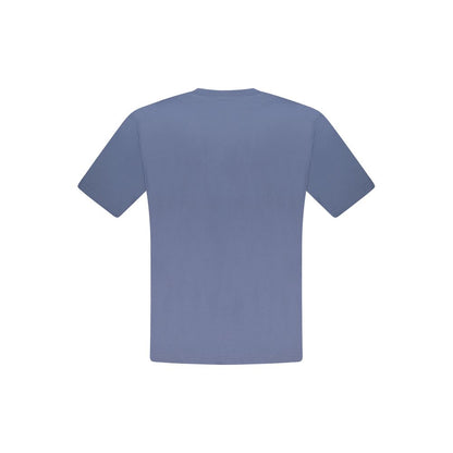 North Sails Blue Cotton Men T-Shirt