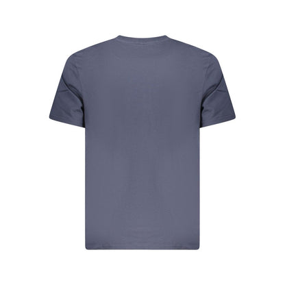 Lee Blue Cotton Men T-Shirt