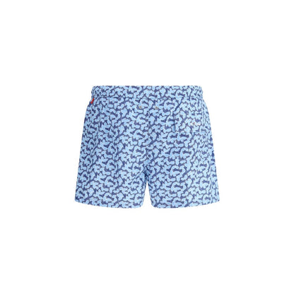 Kiton Logoed Swimshorts