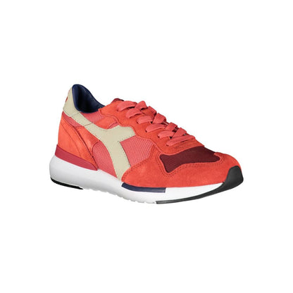 Diadora Red Leather Women Sneaker