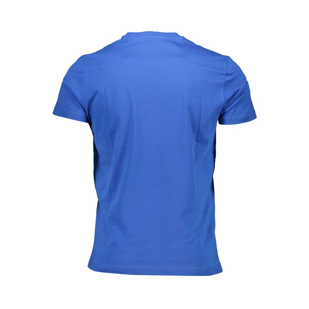 Diesel Blue Cotton Men T-Shirt