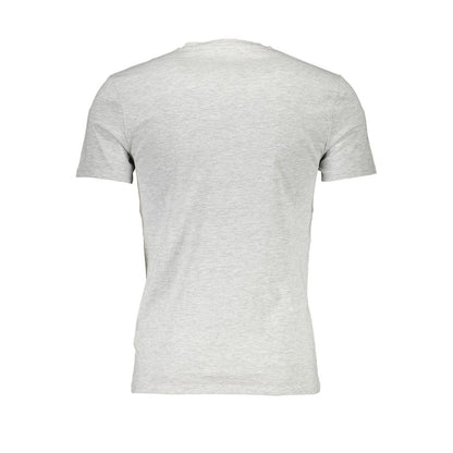 Guess Jeans Gray Cotton Men T-Shirt