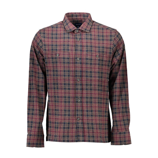 Gant Brown Cotton Men Shirt