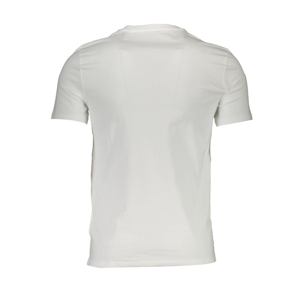 Guess Jeans White Cotton Men TShirt