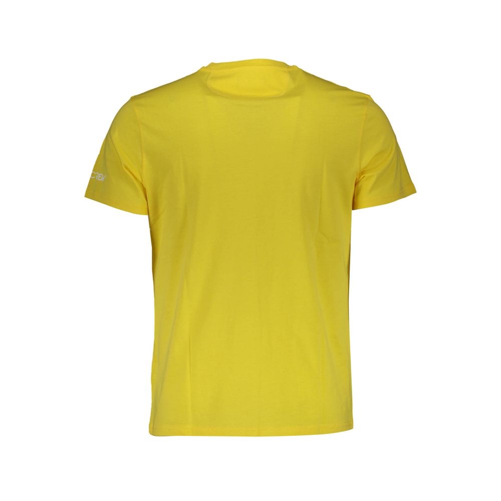 La Martina Yellow Cotton Men T-Shirt