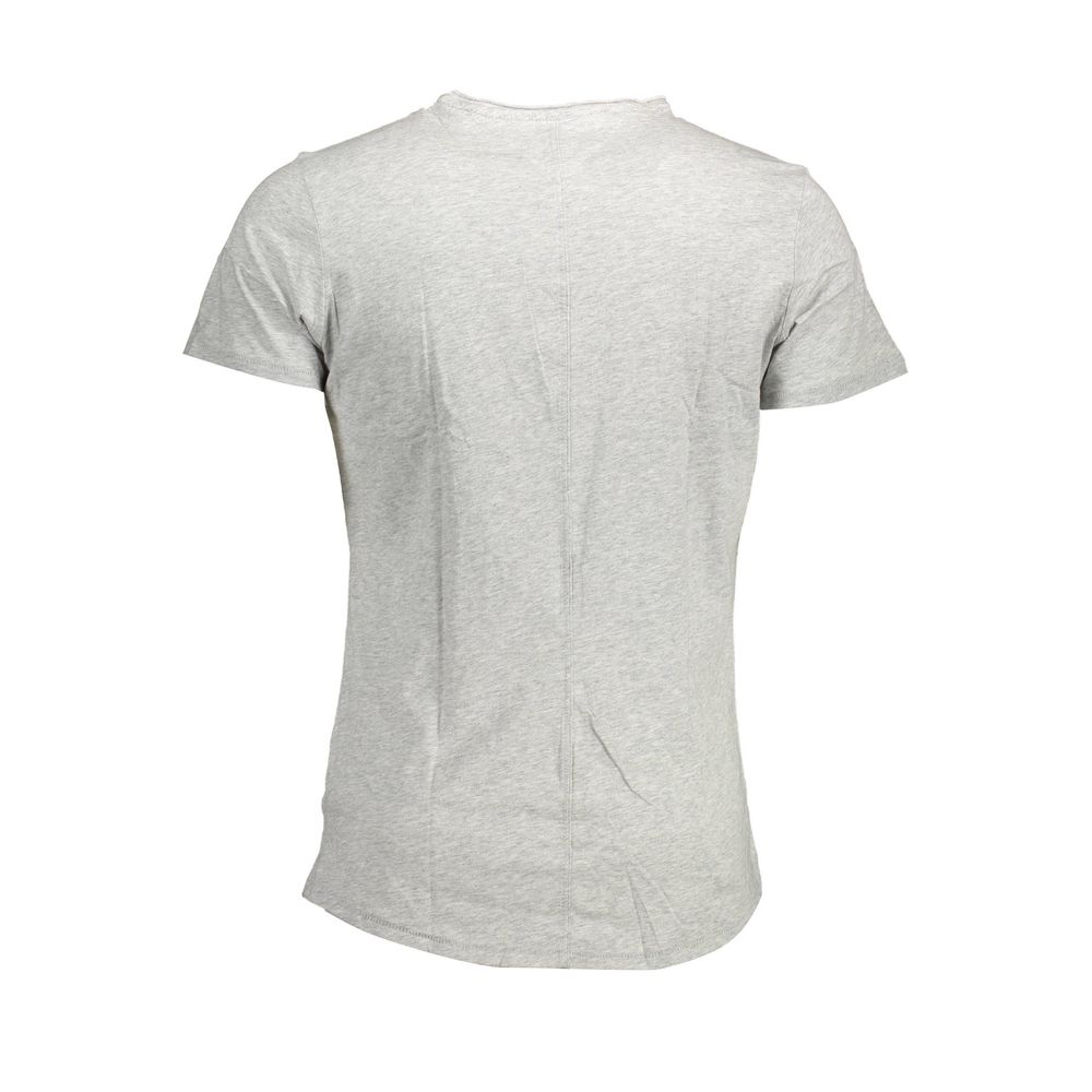 Tommy Hilfiger Gray Polyester Men T-Shirt