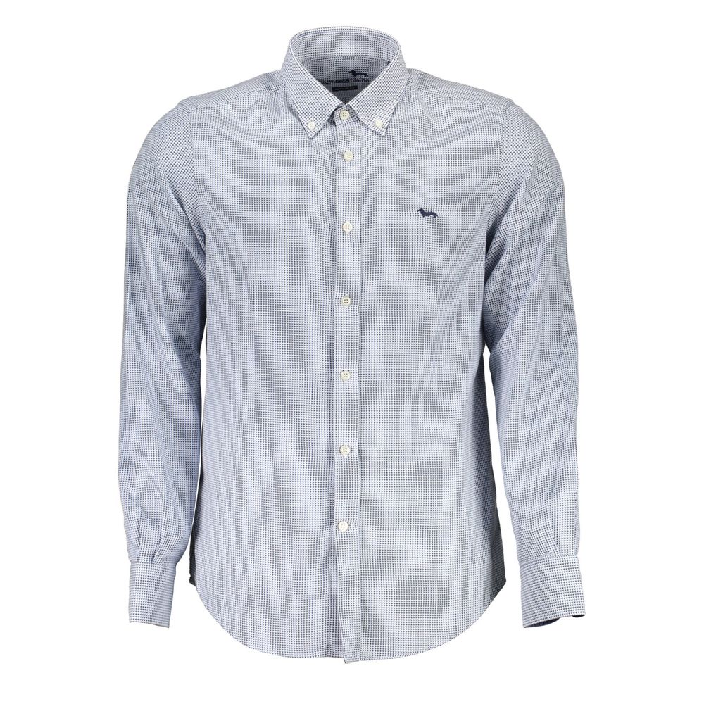 Harmont & Blaine Light Blue Cotton Men Shirt