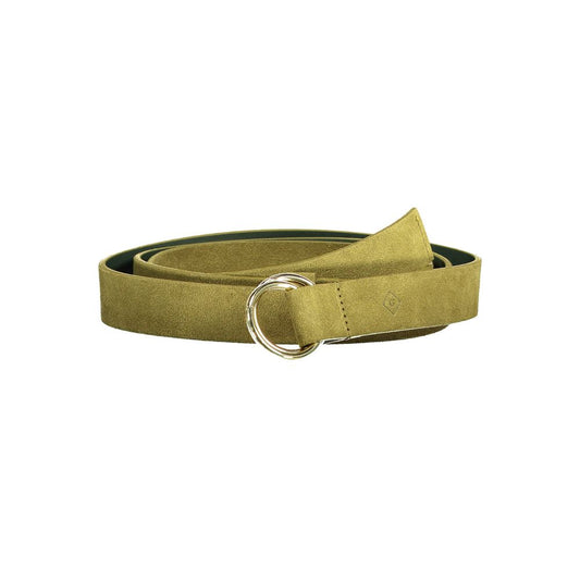 Gant Green Leather Belt - 95 cm / 38 Inches