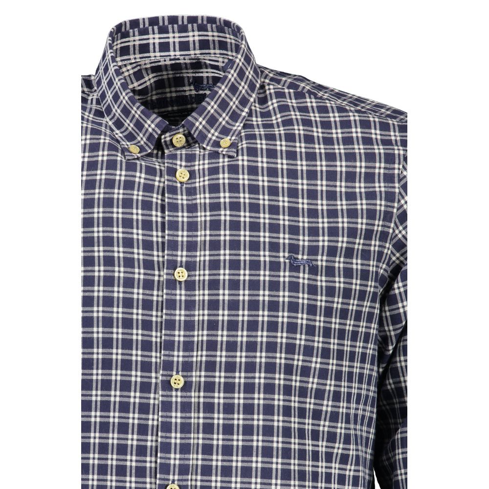 Harmont & Blaine Blue Cotton Men Shirt - S