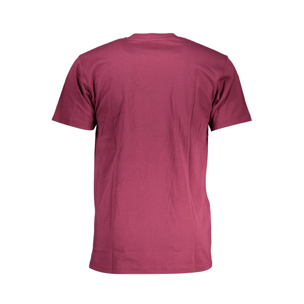 Vans Purple Cotton Men T-Shirt