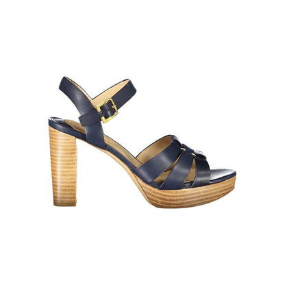 Ralph Lauren Blue Leather Sandal - EU37/US7