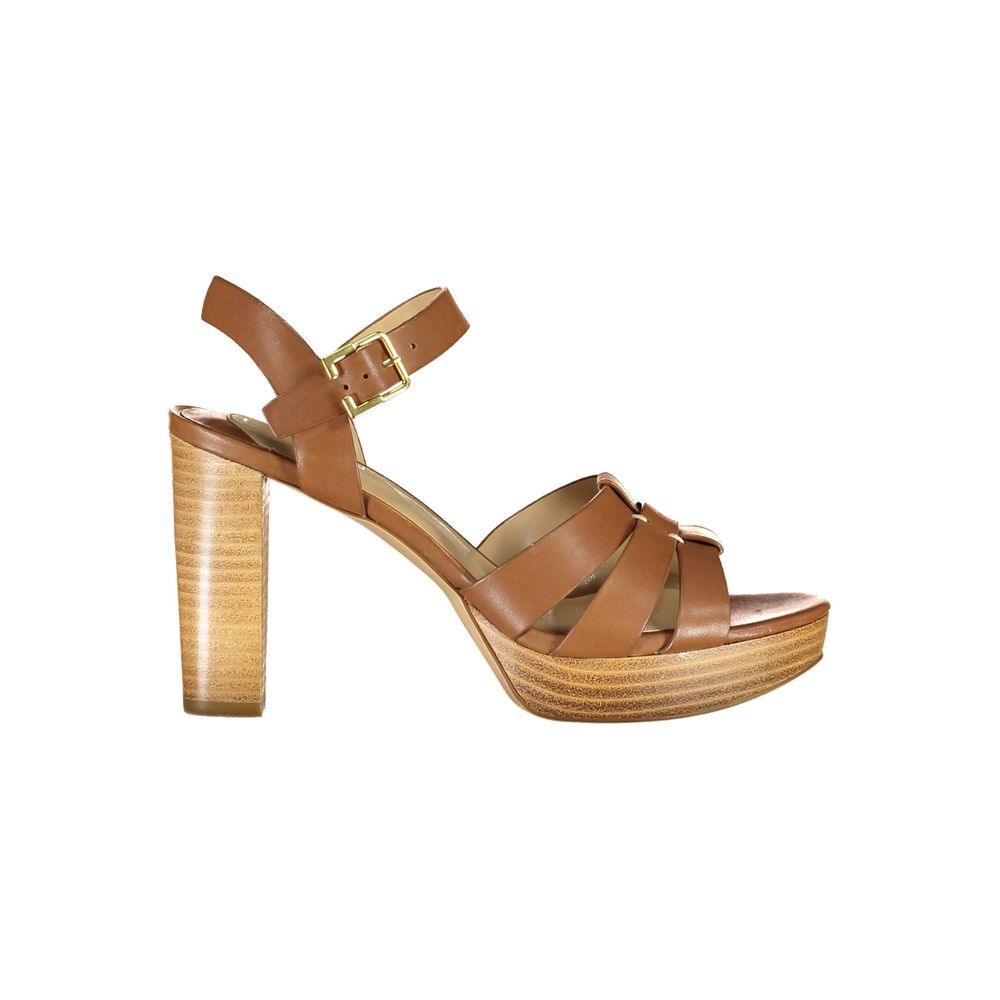 Ralph Lauren Brown Leather Sandal - EU39/US9