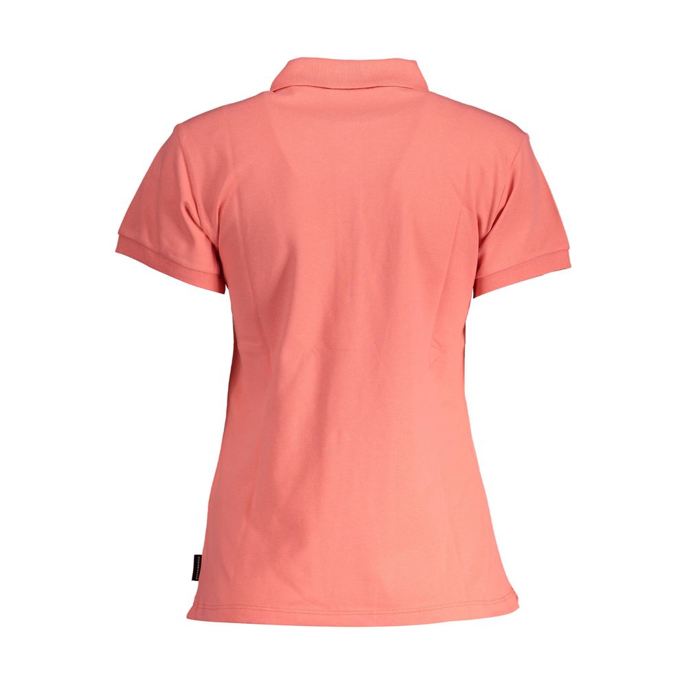 North Sails Pink Cotton Women Polo Shirt