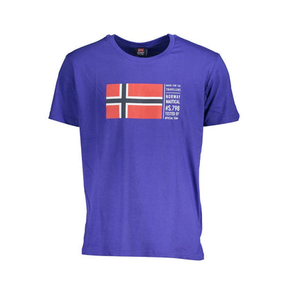 Norway 1963 Blue Cotton T-Shirt