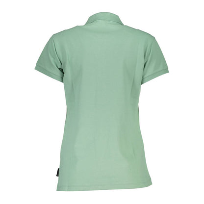 North Sails Green Cotton Women Polo Shirt