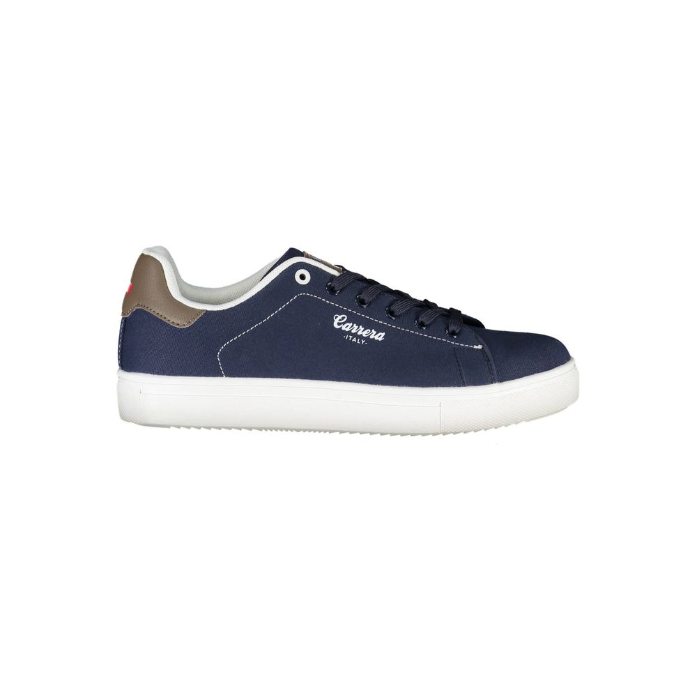 Carrera Blue Eco Leather Men Sneaker