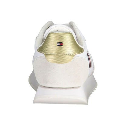 Tommy Hilfiger White Leather Women Sneaker