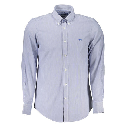 Harmont & Blaine Elegant Striped Long Sleeve Button-Down Shirt