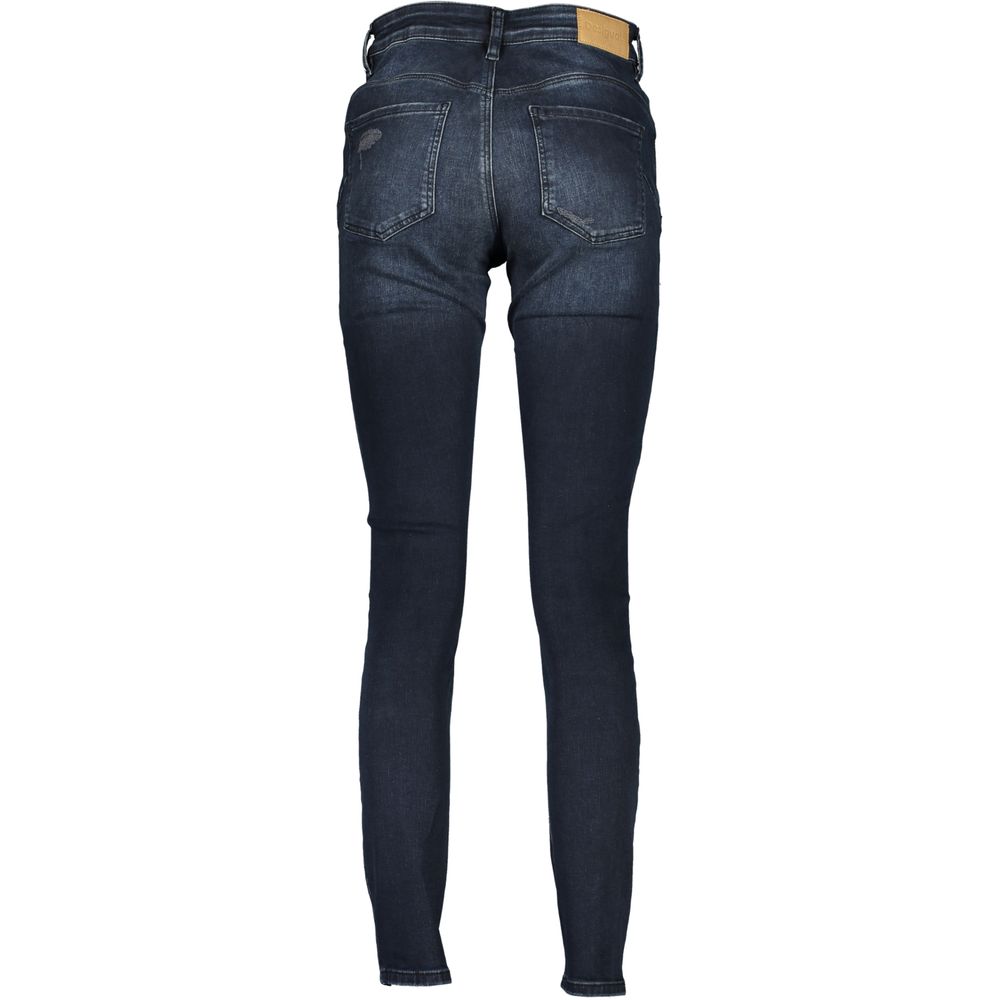 Desigual Blue Cotton Jeans & Pant