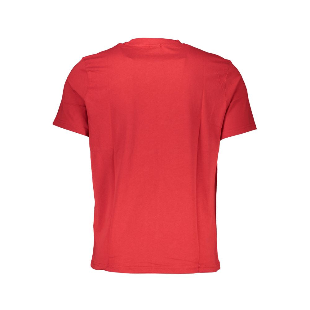 North Sails Red Cotton T-Shirt - S