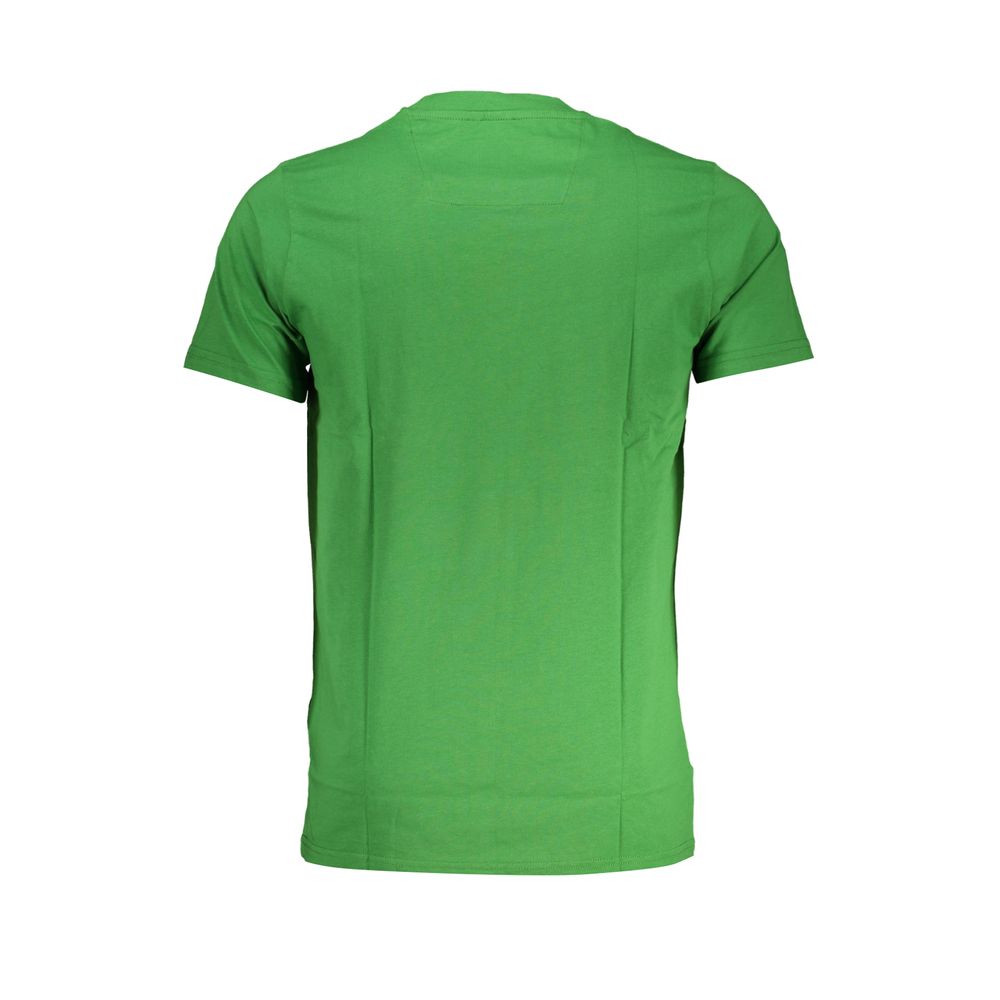 Cavalli Class Green Cotton T-Shirt - M