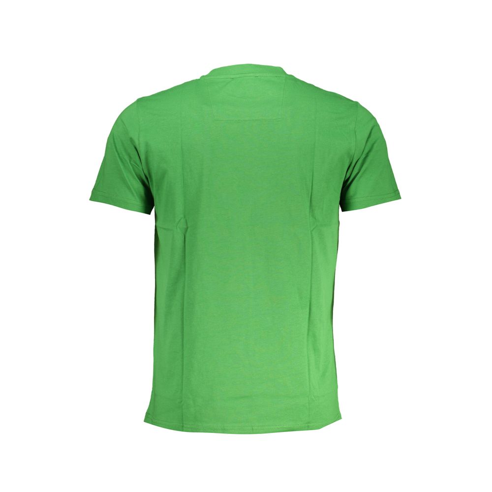 Cavalli Class Green Cotton T-Shirt - M