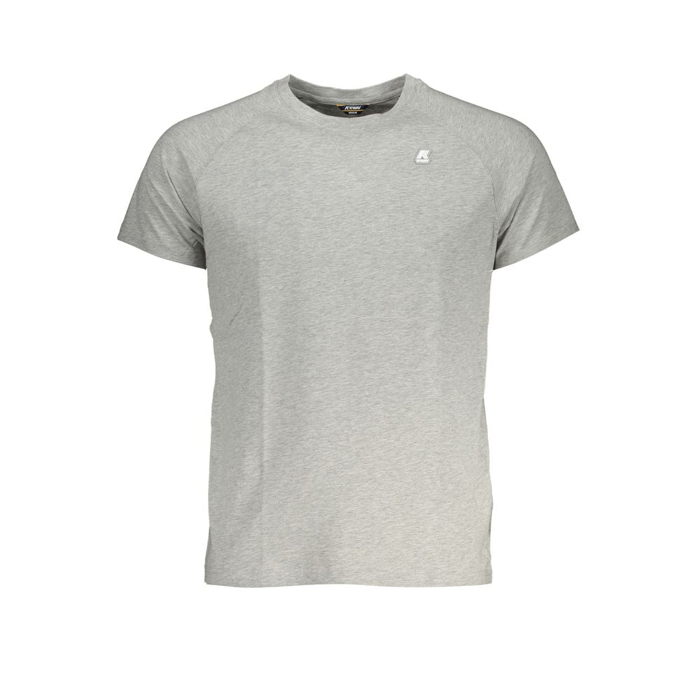 K-WAY Gray Cotton T-Shirt - S