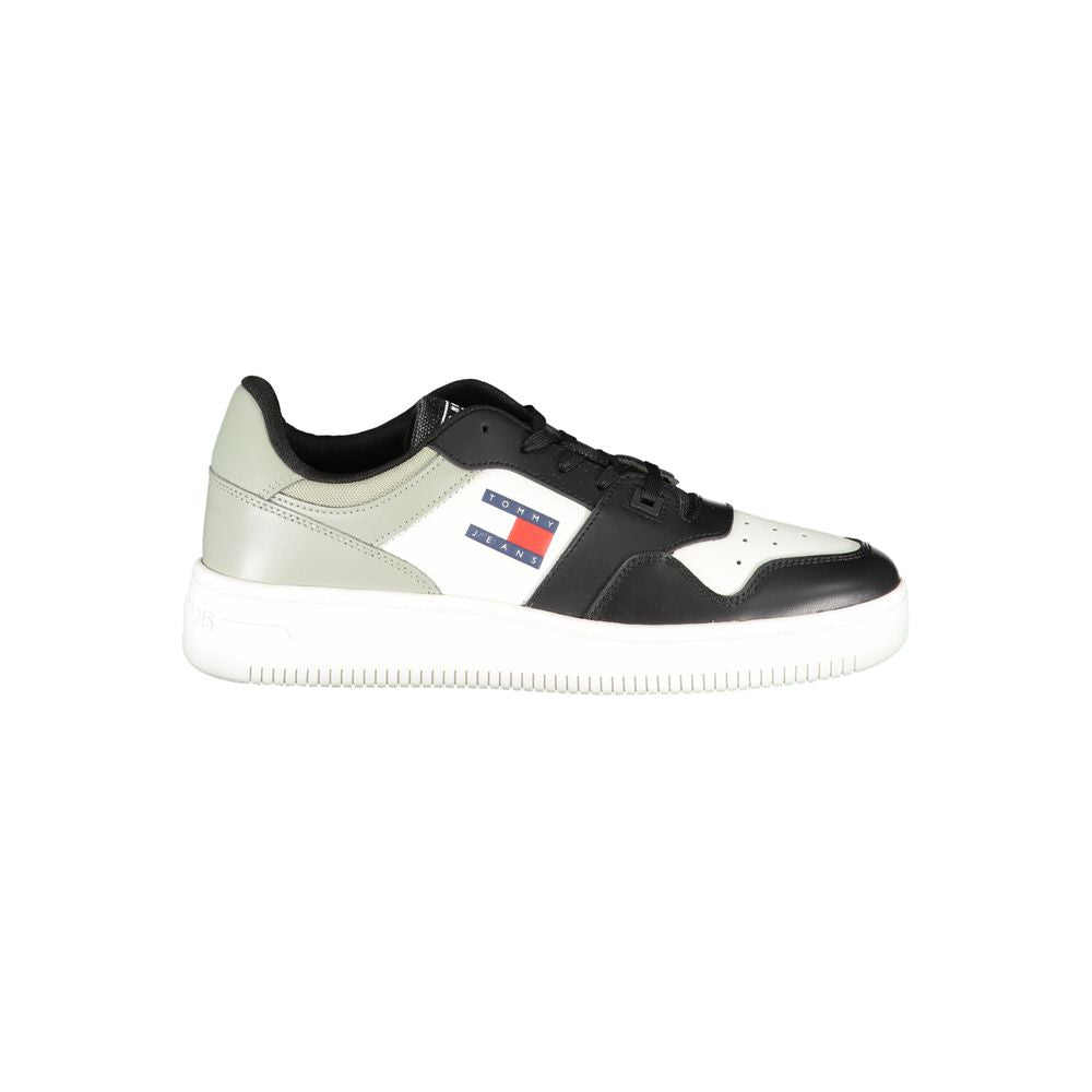 Tommy Hilfiger Black Polyester Sneaker - EU40/US7