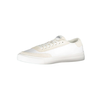 Tommy Hilfiger White Polyester Sneaker - EU40/US7