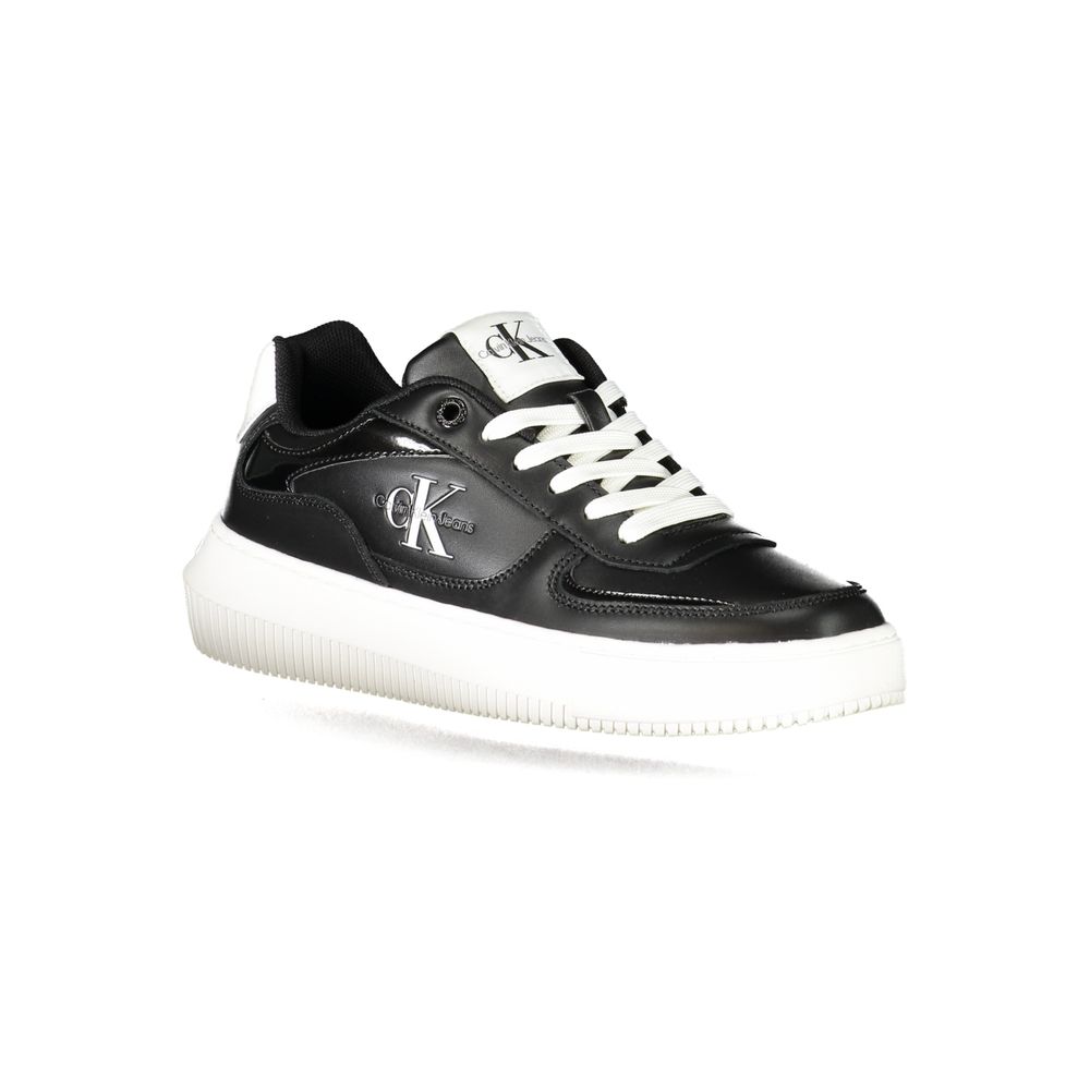 Calvin Klein Black Polyester Sneaker - EU36/US6