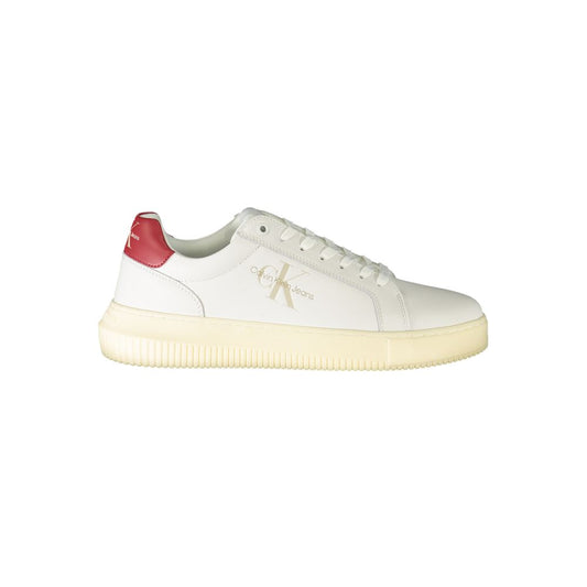 Calvin Klein White Polyester Sneaker - EU40/US7