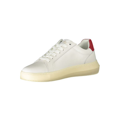 Calvin Klein White Polyester Sneaker - EU40/US7