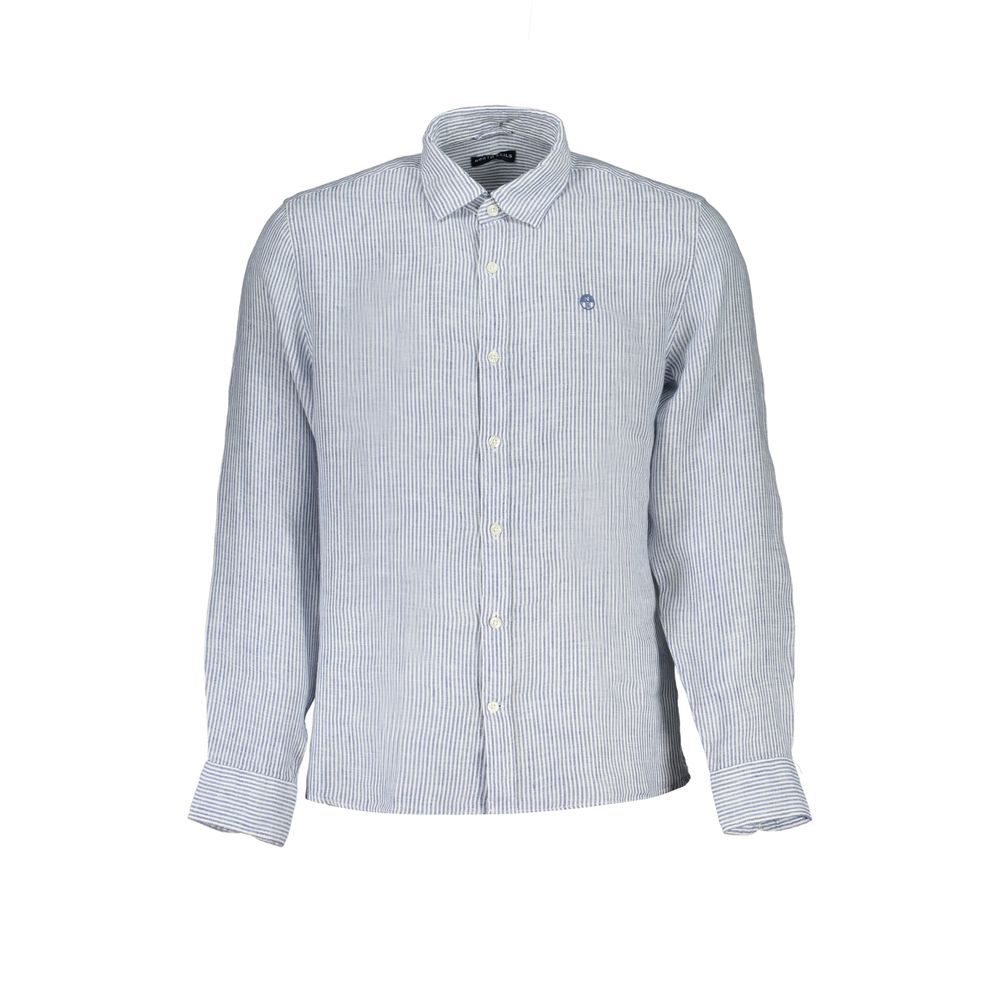 North Sails Blue Linen Shirt