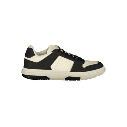 Tommy Hilfiger Black Polyester Sneaker - EU40/US7