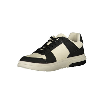 Tommy Hilfiger Black Polyester Sneaker - EU40/US7