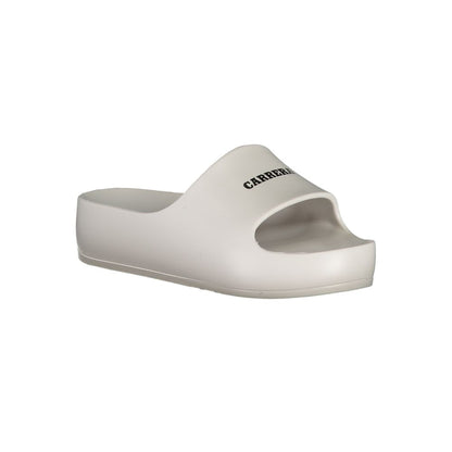 Carrera White Polyethylene Sandal