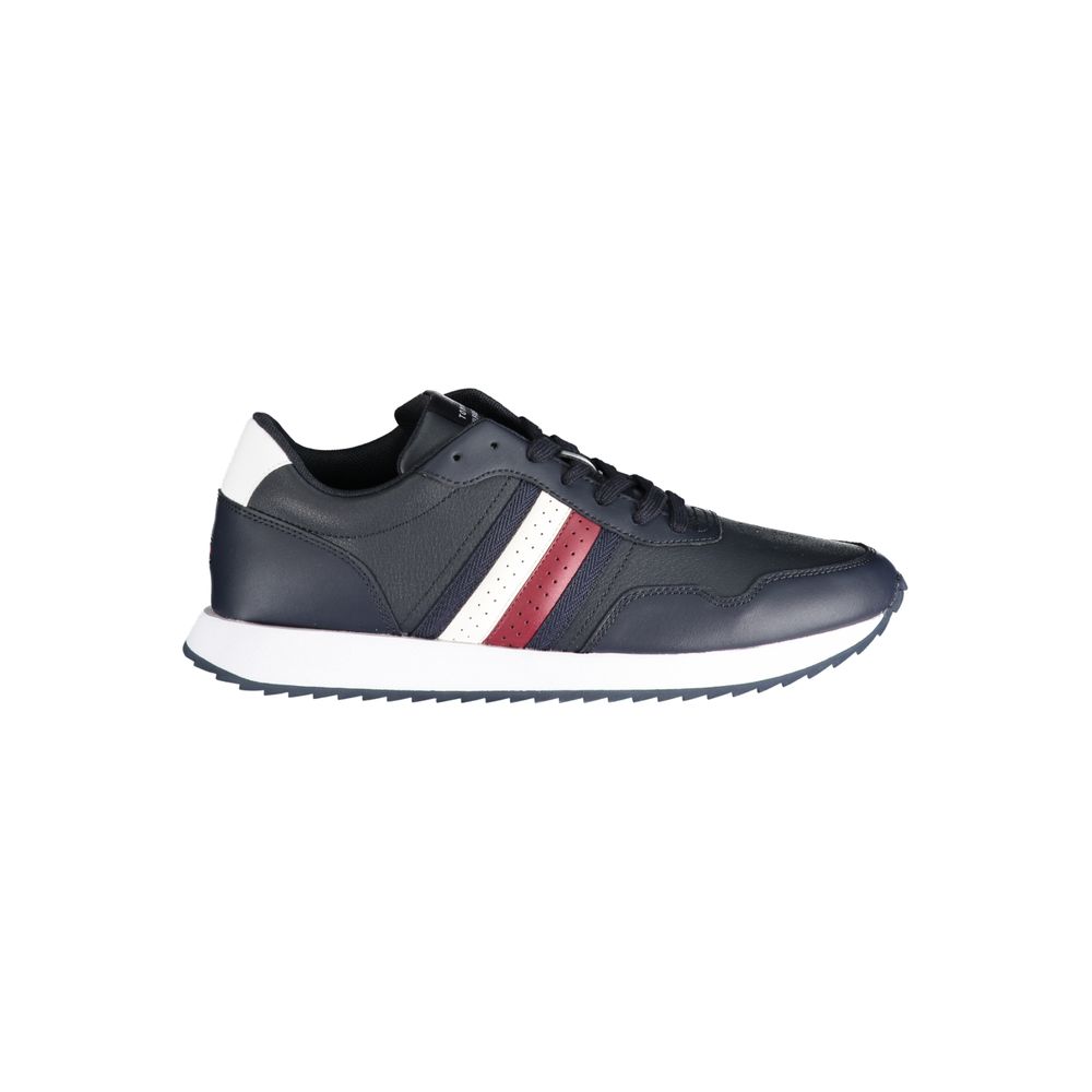 Tommy Hilfiger Blue Polyester Sneaker - EU40/US7