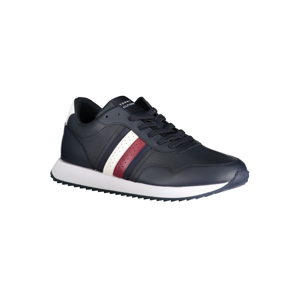 Tommy Hilfiger Blue Polyester Sneaker - EU40/US7