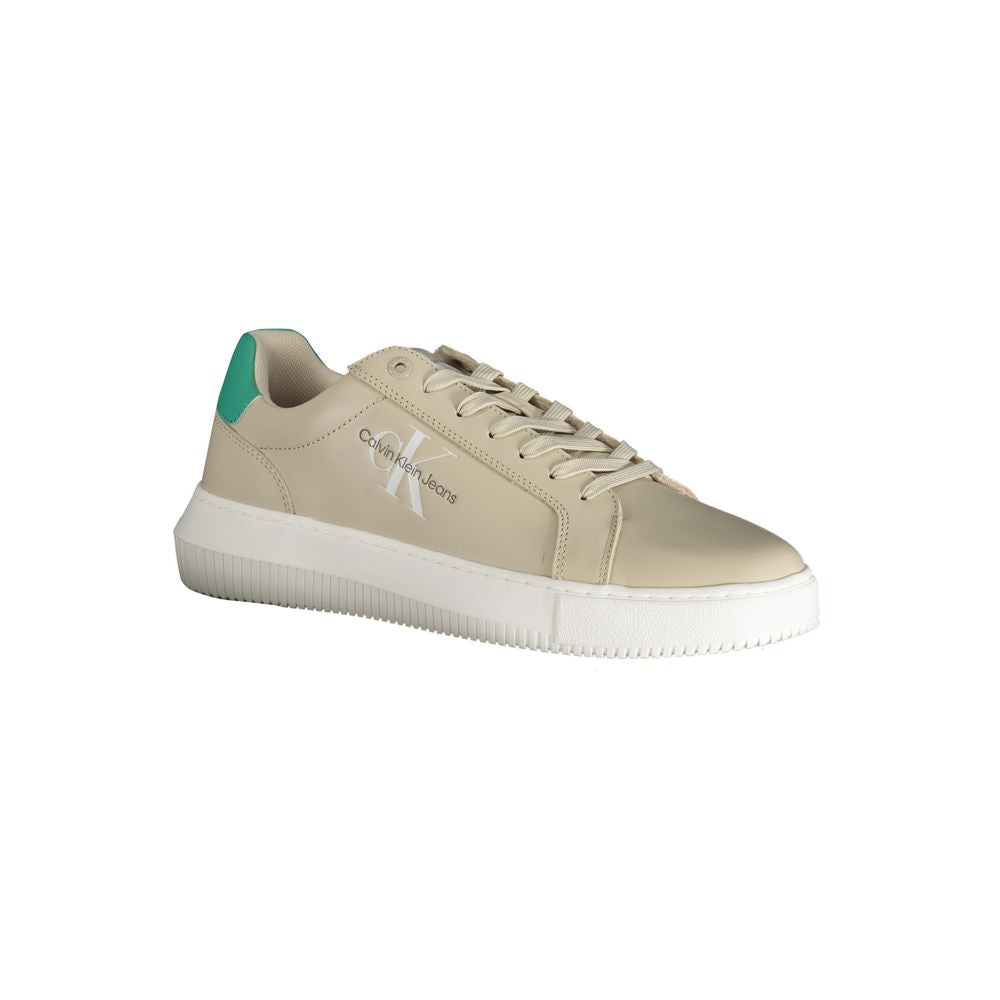 Calvin Klein Beige Polyester Sneaker - EU40/US7