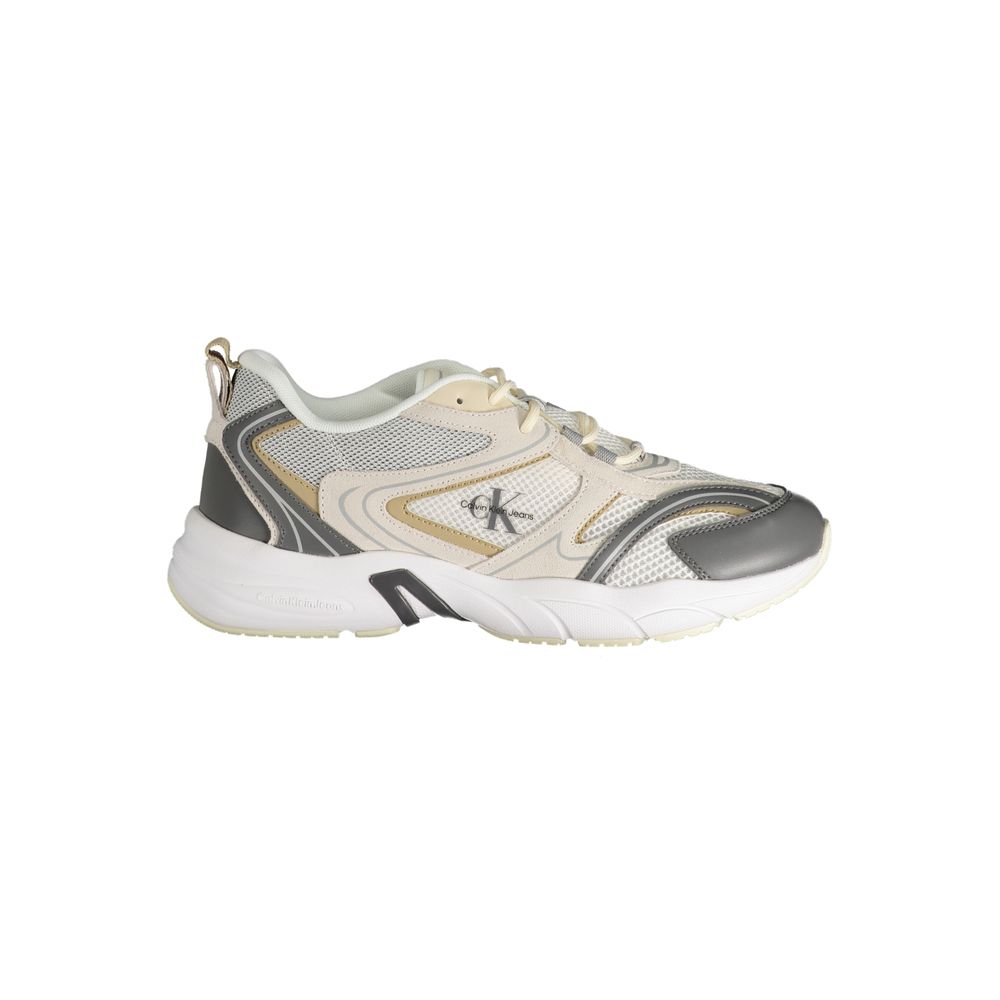 Calvin Klein Beige Polyester Sneaker - EU40/US7